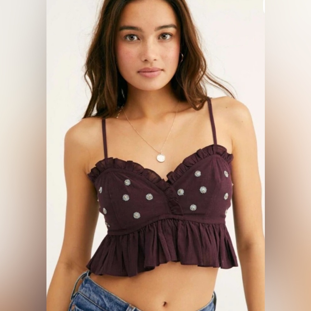 Intimately Free People On A Star Crop Cami Top